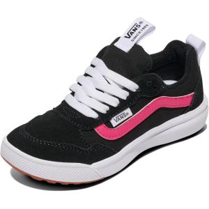 Vans Unisex-Child Range Exp Shoe(Suede/Canvas Black/Pink)