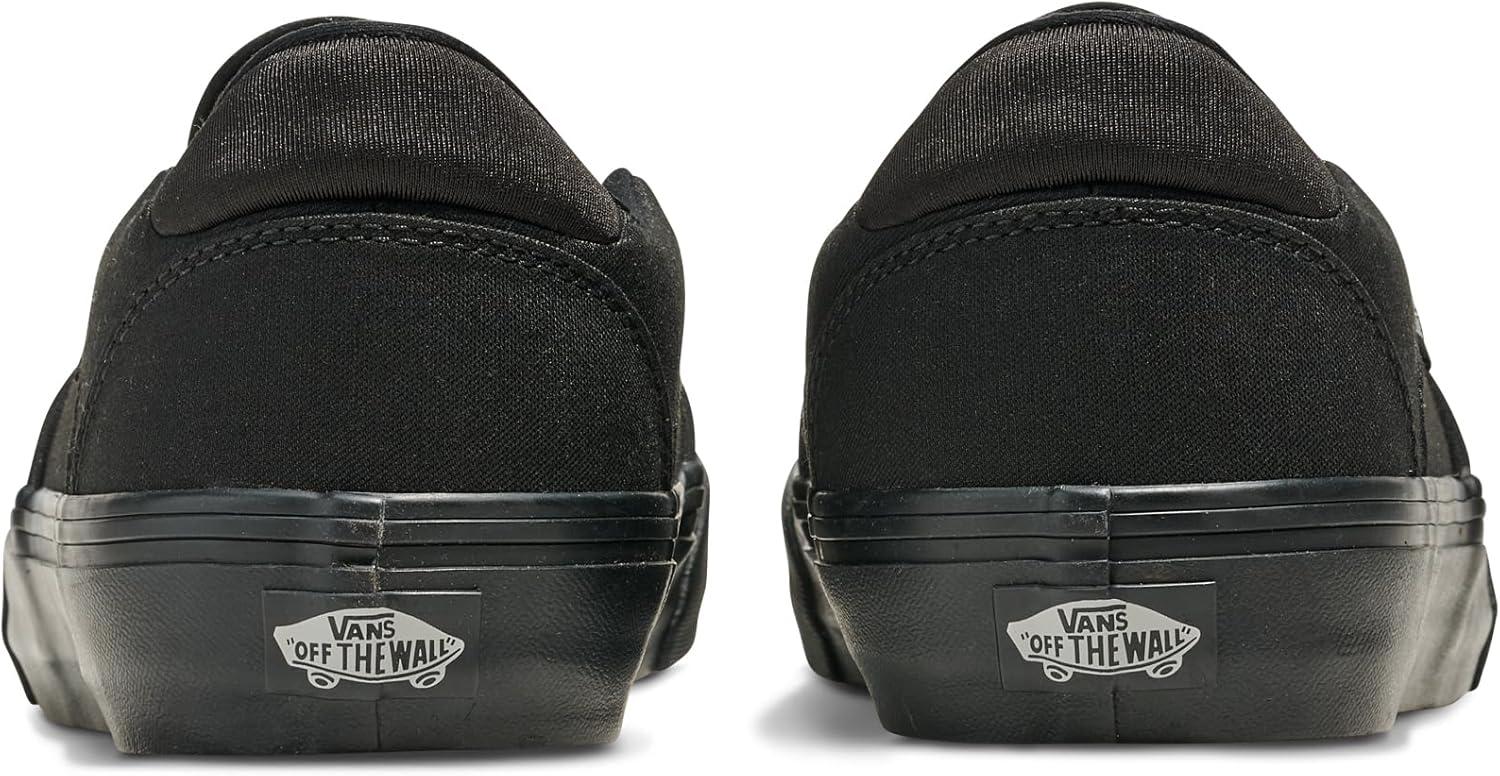 image:imageVans Mens Asher Deluxe Slipon Shoe Comfortable Sneakers for Fashion Walking amp Everyday WearTextile BlackBlack