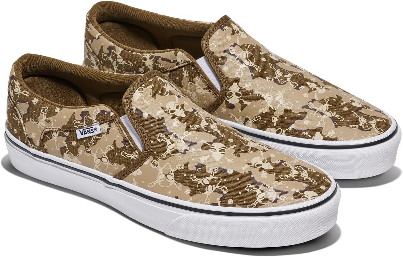 image:imageVans Mens Asher SlipOn ShoeAlien Skull Camo