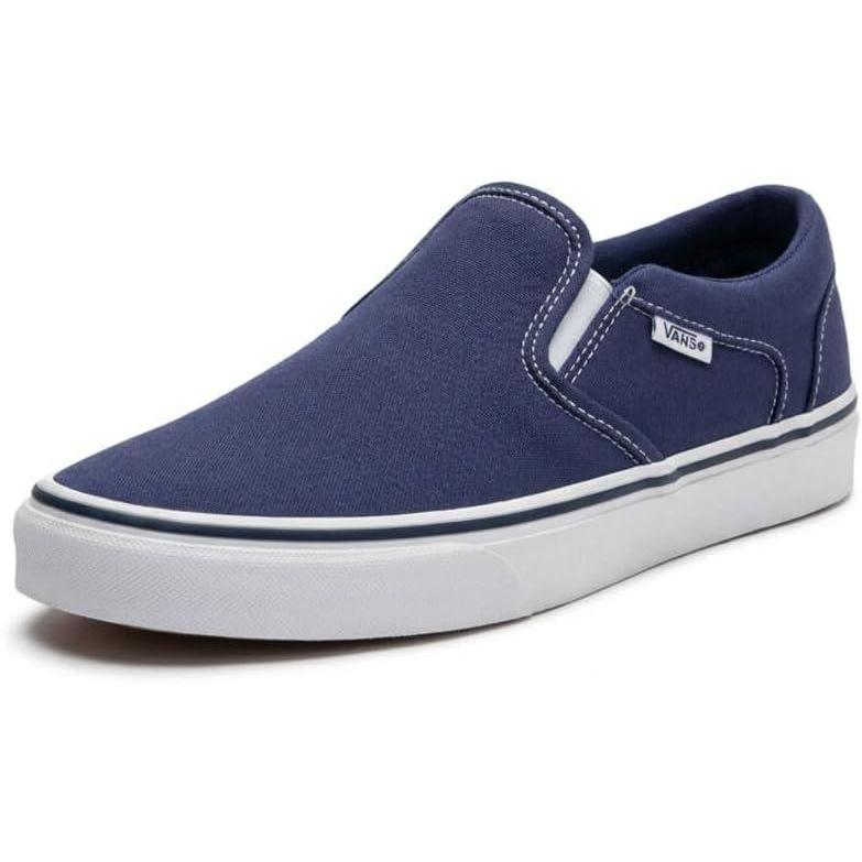 image:imageVans Mens Asher SlipOn ShoeCanvas Deep Twilight