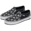 Vans Men’s Asher Slip-On Shoe(Alien Skull Black/White)