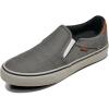 Vans Men’s Asher Deluxe Shoe(Deluxe Textile Gray/Brown)