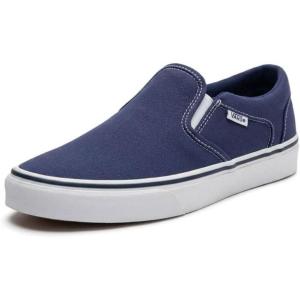 Vans Men’s Asher Slip-On Shoe(Canvas Deep Twilight)