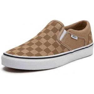 Vans Men’s Asher Slip-On Shoe(Tonal Check Incense)