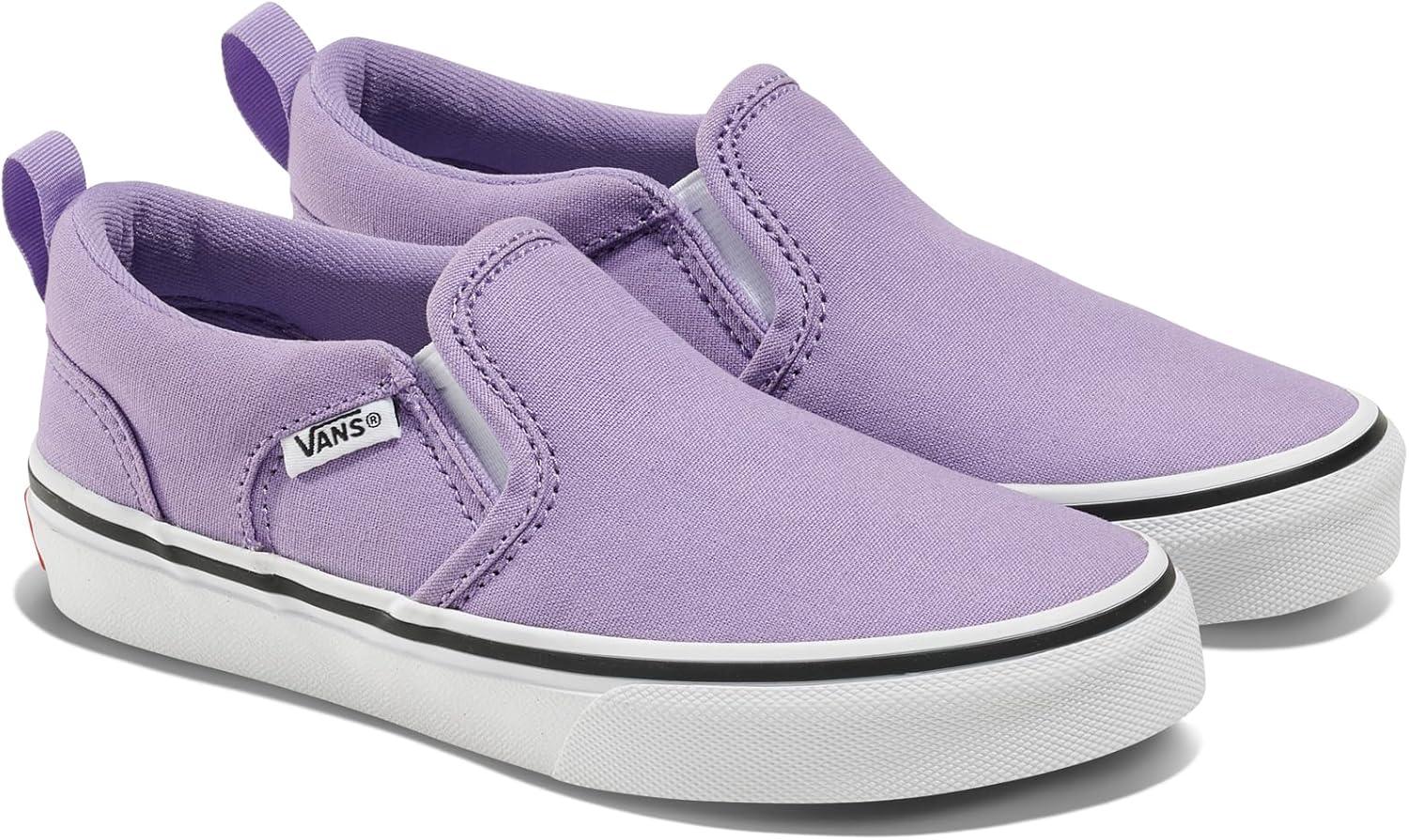 image:imageVans Kids Asher Slipon ShoeCanvas Purple Haze