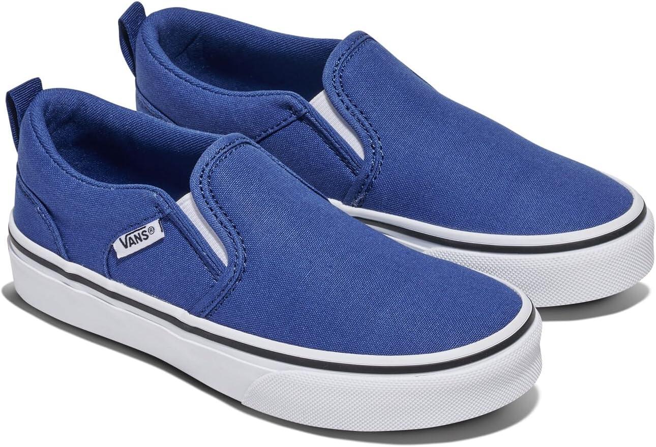 image:imageVans Kids Asher Slipon ShoeCanvas True Navy