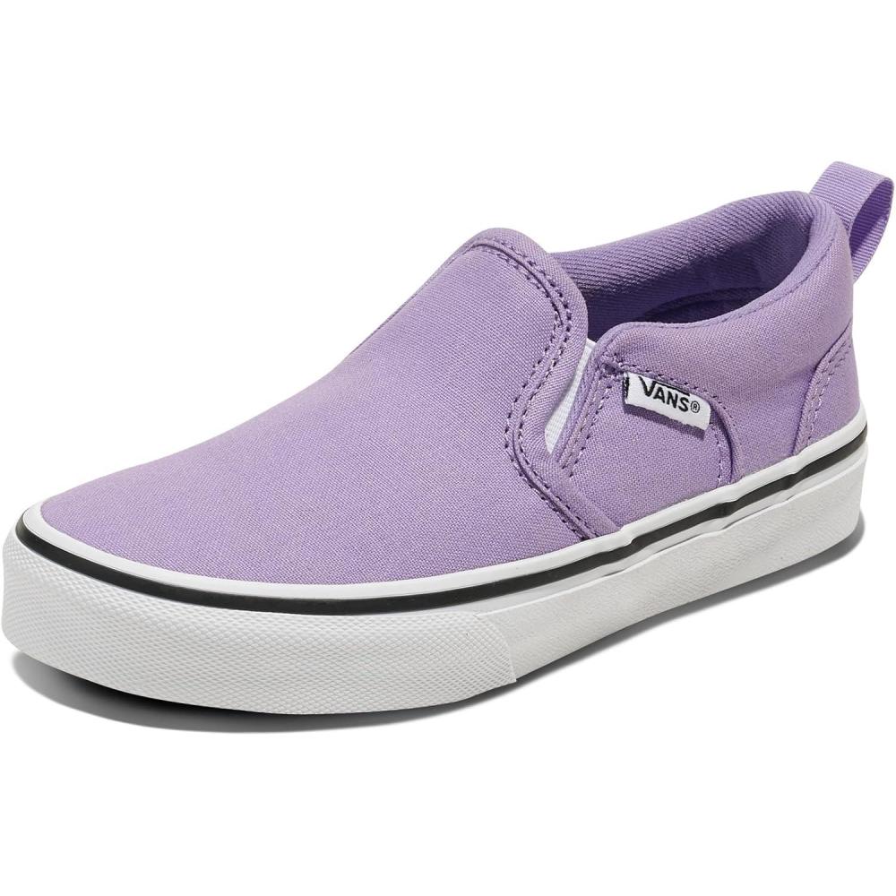 image:imageVans Kids Asher Slipon ShoeCanvas Purple Haze