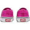 Vans Kids’ Asher Slip-on Shoe(Canvas Raspberry Rose)
