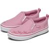 Vans Kids’ Asher Slip-on Shoe(Embroidery Pink Dawn)