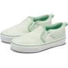 Vans Kids’ Asher Slip-on Shoe(Grunge Wash Cacti Green)