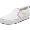 Vans Kids’ Asher Slip-on Shoe(Pastel Pop Soft Orchid)