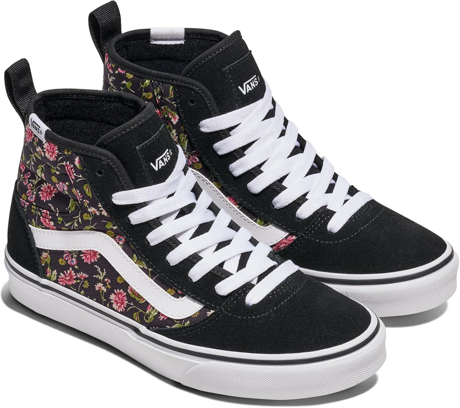 image:imageVans Womens Ashwood Hi Decon Hightop ShoeDark Floral Black