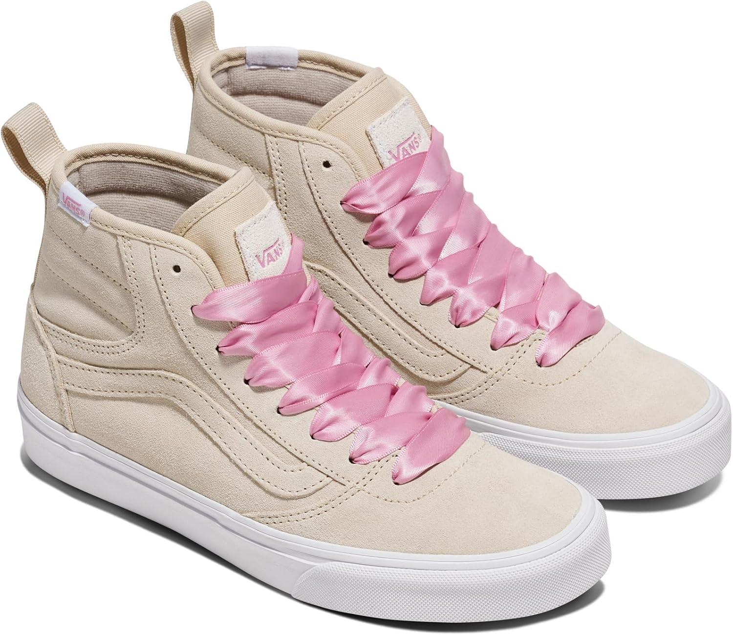 image:imageVans Womens Ashwood Hi Decon Hightop ShoeSatin Lace Oatmeal