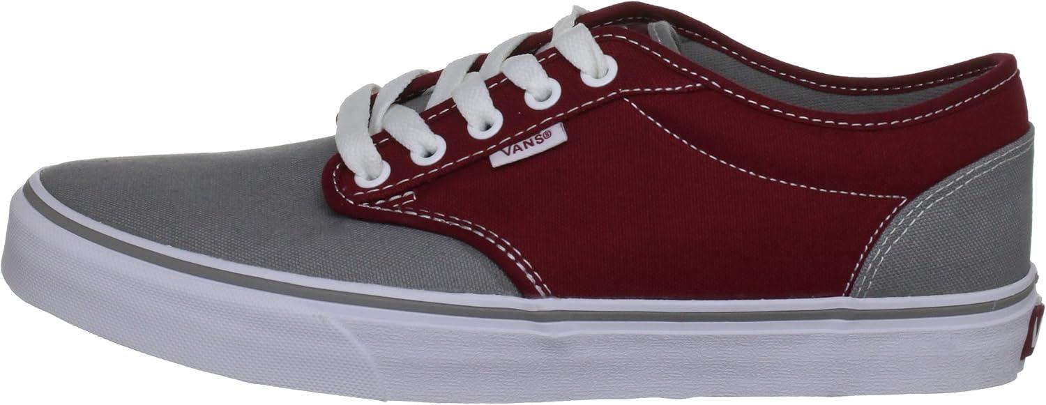 image:imageVans Womens SkateboardingCanvas Mid Grey Rio Red