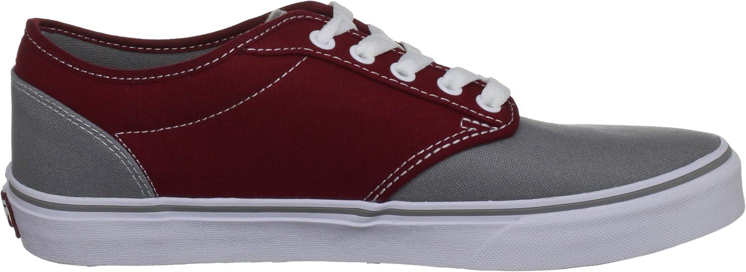 image:imageVans Womens SkateboardingCanvas Mid Grey Rio Red