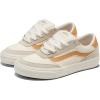 Vans Women’s Brooklyn Deluxe Low Top Sneaker(Neutral Block Classic Cream)