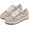 Vans Womens Ryland Ls Shoe – Retro Court Sneakers, Tennis Fashion Inspired(Sport Neutrals Mushroom)