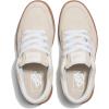Vans Womens Ryland Ls Shoe – Retro Court Sneakers, Tennis Fashion Inspired(Suede Creme Brule)