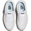 Vans Womens Ryland Ls Shoe – Retro Court Sneakers, Tennis Fashion Inspired(Suede/Canvas White/White)