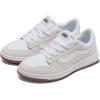 Vans Womens Ryland Ls Shoe – Retro Court Sneakers, Tennis Fashion Inspired(Suede/Canvas White/White)