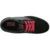 Vans Women’s Skateboarding(Black Textile Black Grey Red)