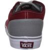 Vans Women’s Skateboarding(Canvas Mid Grey Rio Red)