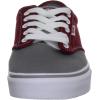 Vans Women’s Skateboarding(Canvas Mid Grey Rio Red)