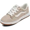 Vans Womens Ryland Ls Shoe – Retro Court Sneakers, Tennis Fashion Inspired(Sport Neutrals Mushroom)