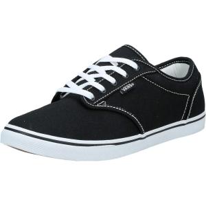 Vans Womens Atwood Low Top Shoe(Canvas Black/White)