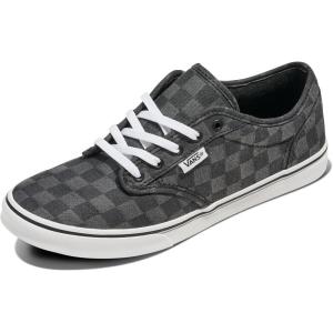 Vans Womens Atwood Low Top Shoe(Check Textile Black)