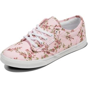 Vans Womens Atwood Low Top Shoe(Sweet Floral Coral Blush)