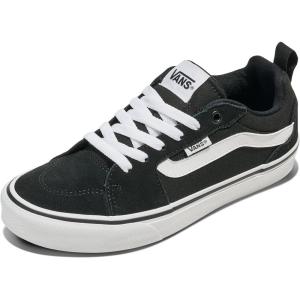 Vans Women’s Filmore Low Top Shoe(Suede/Canvas Black/White)