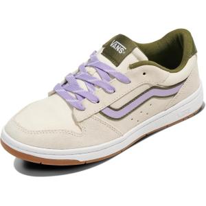 Vans Womens Ryland Ls Shoe – Retro Court Sneakers, Tennis Fashion Inspired(Retro Sport Cream/Multi)