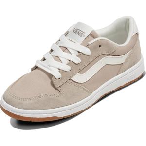 Vans Womens Ryland Ls Shoe – Retro Court Sneakers, Tennis Fashion Inspired(Sport Neutrals Mushroom)