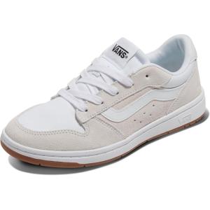 Vans Womens Ryland Ls Shoe – Retro Court Sneakers, Tennis Fashion Inspired(Suede/Canvas White/White)