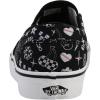Vans Women’s Asher Adult Low Top Sneakers(Iridescent Doodle Black)