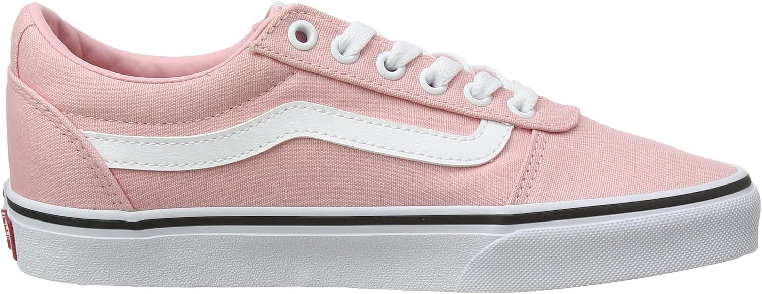 image:imageVans Womens Classic Slip On Platform SneakersCanvas Powder Pink White