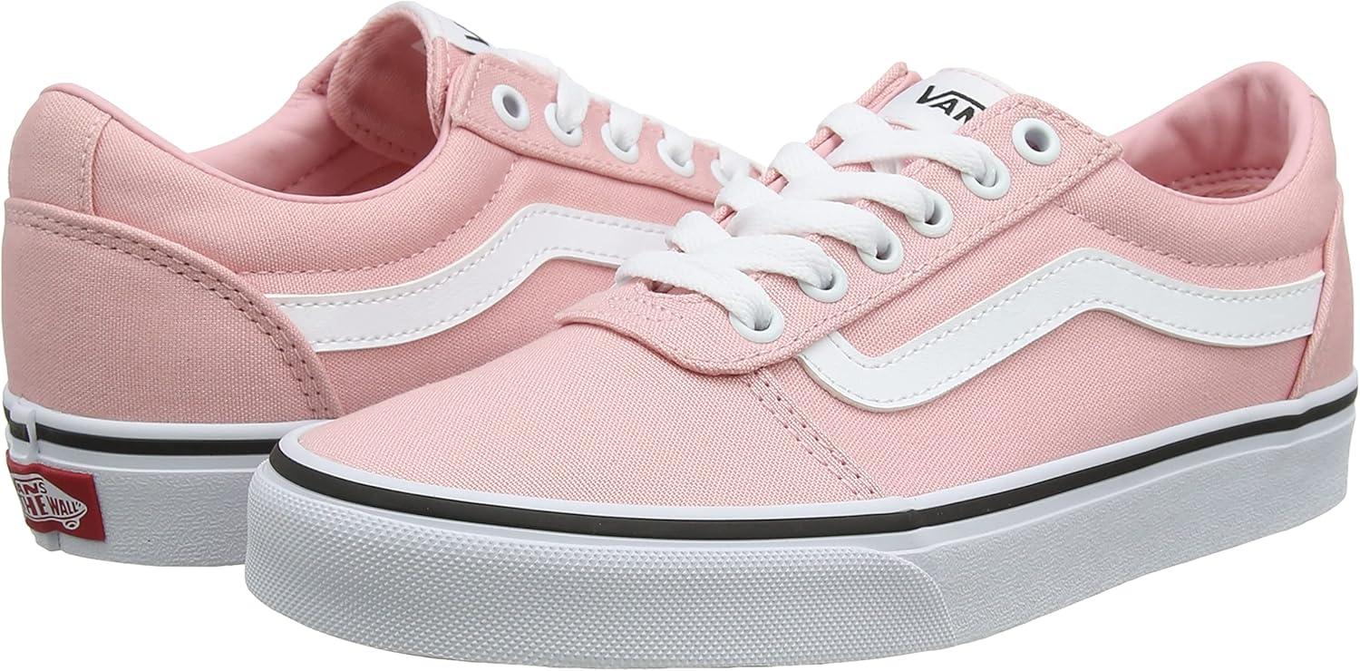 image:imageVans Womens Classic Slip On Platform SneakersCanvas Powder Pink White