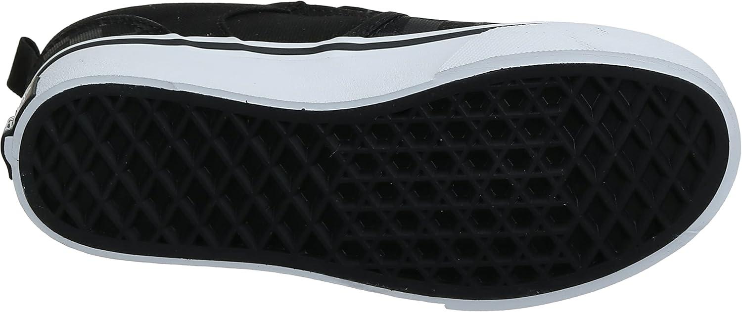 image:imageVans Womens Classic Slip On Platform SneakersChecker Black Black