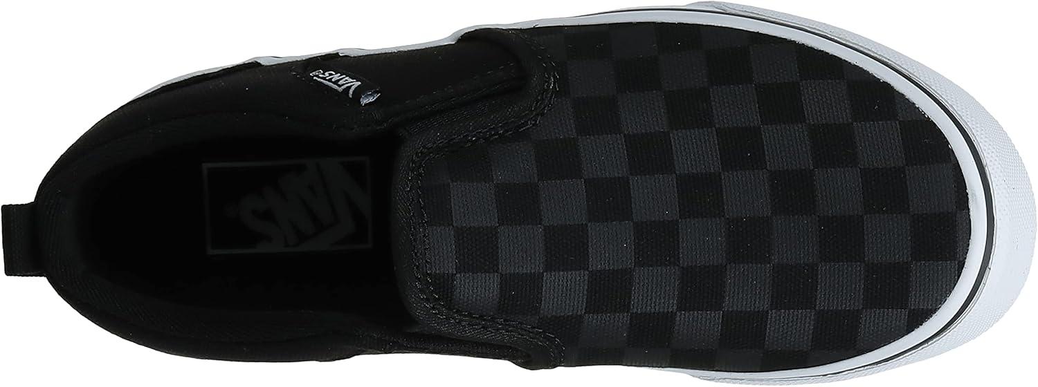 image:imageVans Womens Classic Slip On Platform SneakersChecker Black Black