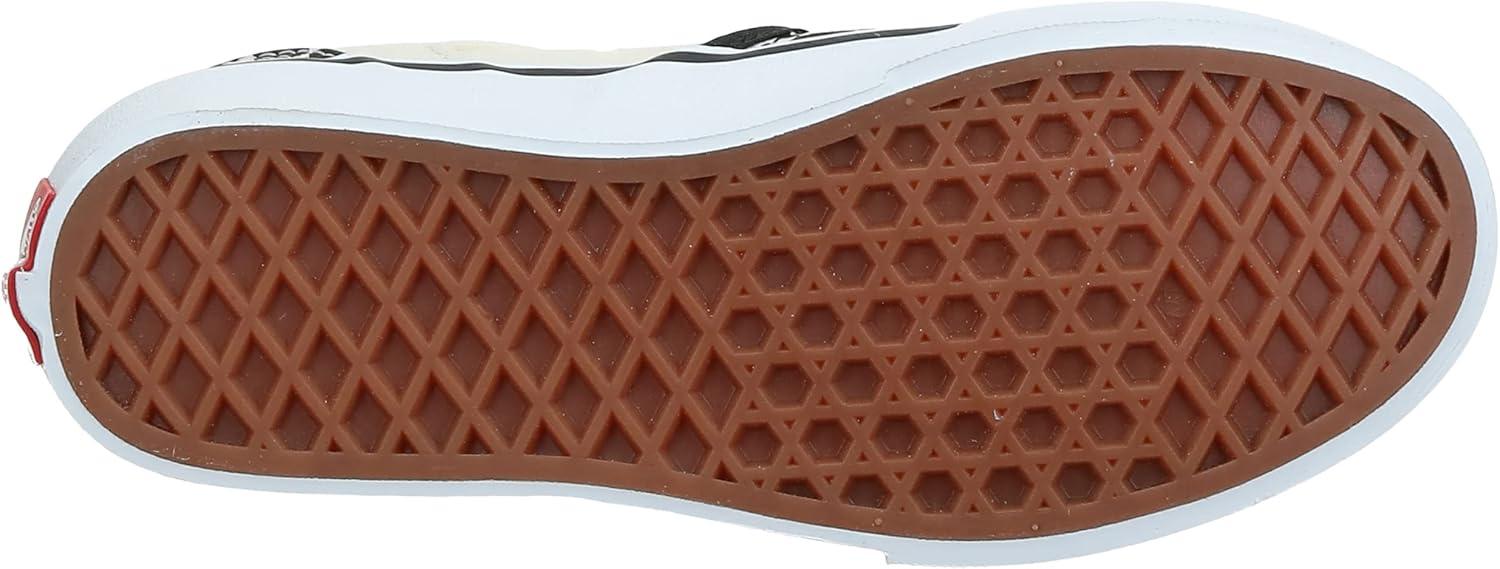 image:imageVans Womens Classic Slip On Platform SneakersCheckers Black Natural
