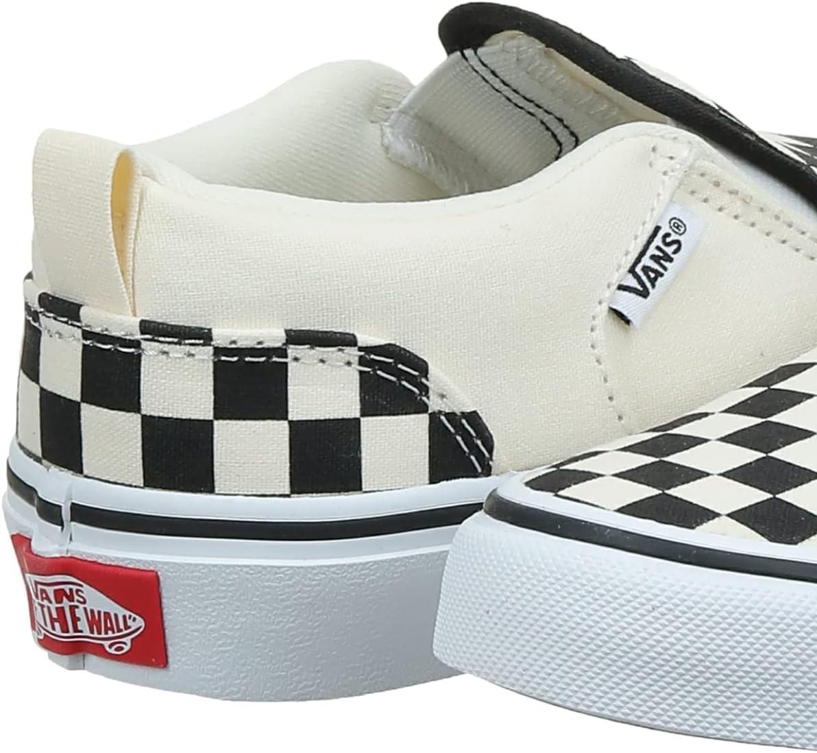 image:imageVans Womens Classic Slip On Platform SneakersCheckers Black Natural
