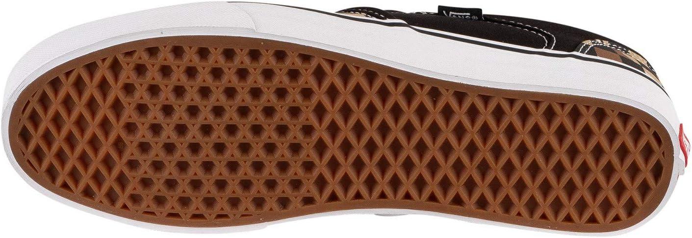 image:imageVans Womens Classic Slip On Platform SneakersMulticolour Camo Check Black White W4r