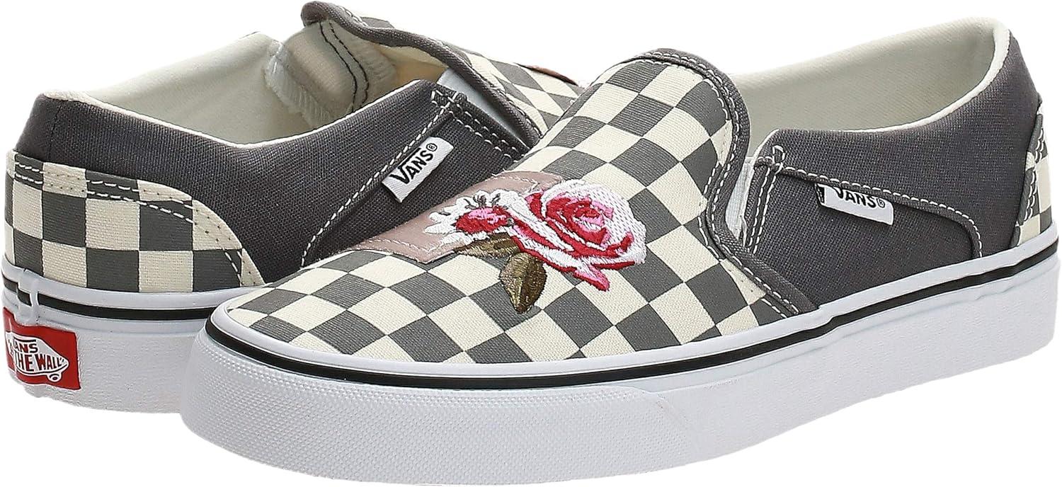image:imageVans Womens Classic Slip On Platform SneakersMulticolour Red Checker Quiet Shade Xnv