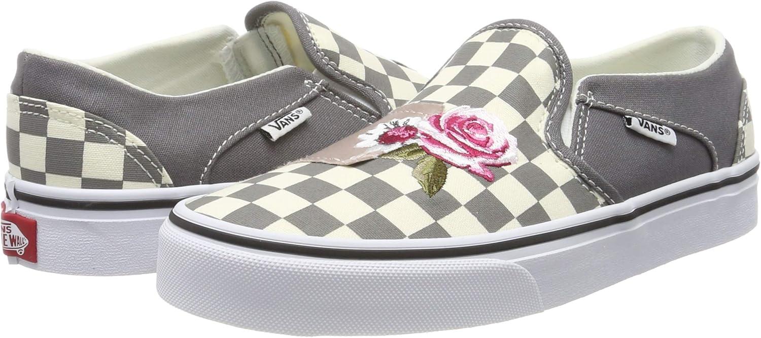 image:imageVans Womens Classic Slip On Platform SneakersMulticolour Red CheckerQuiet Shade Xnv