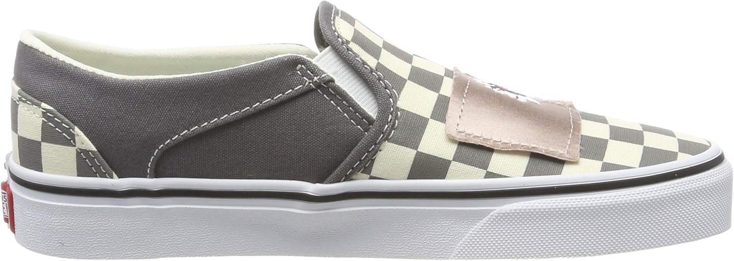 image:imageVans Womens Classic Slip On Platform SneakersMulticolour Red CheckerQuiet Shade Xnv