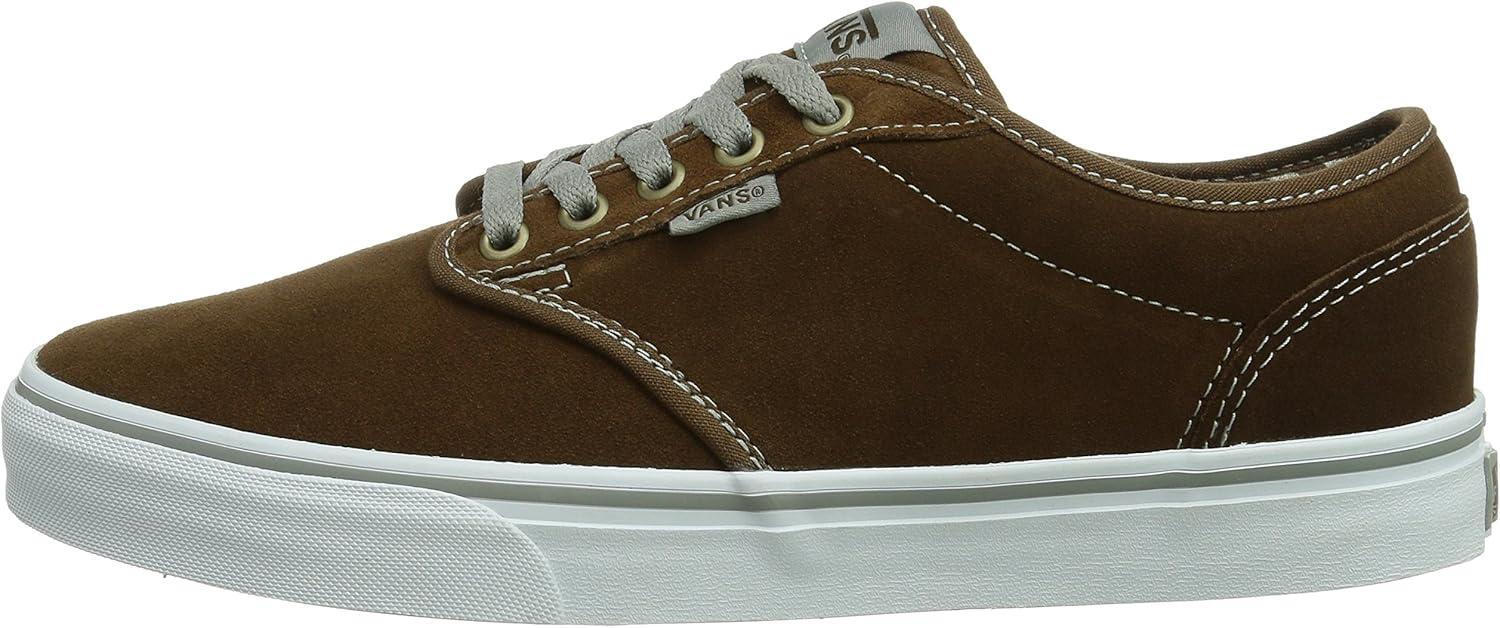 image:imageVans Womens Classic Slip On Platform SneakersSuede Earth Grey Native