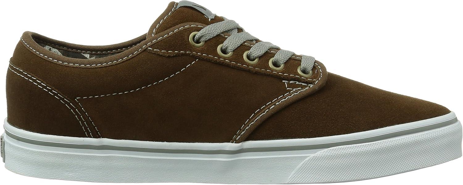 image:imageVans Womens Classic Slip On Platform SneakersSuede Earth Grey Native