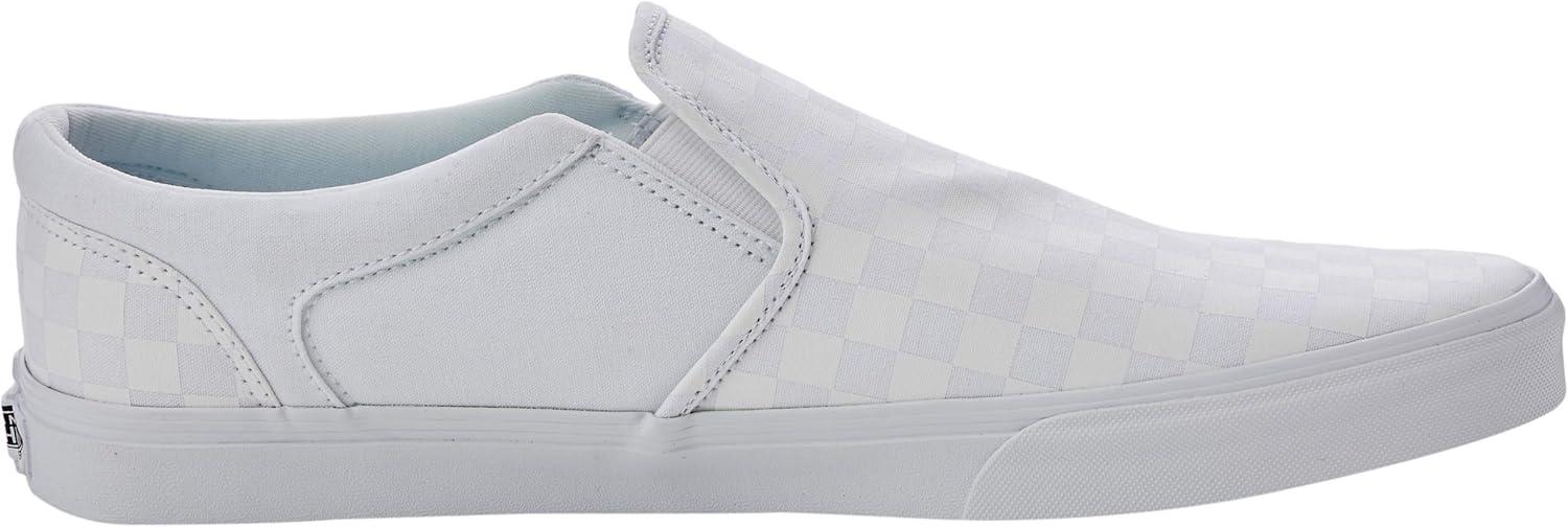 image:imageVans Womens Classic Slip On Platform SneakersWhite Checkerboard White White W51