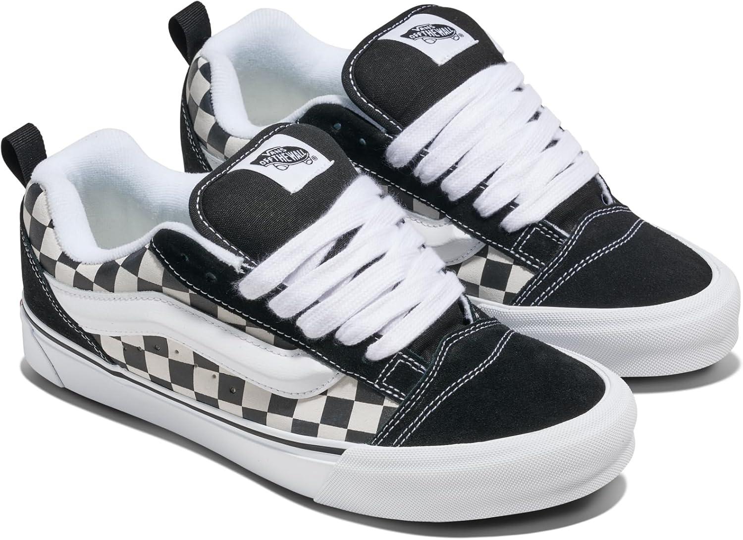 image:imageVans Womens Knu SkoolCheckerboard BlackTrue White
